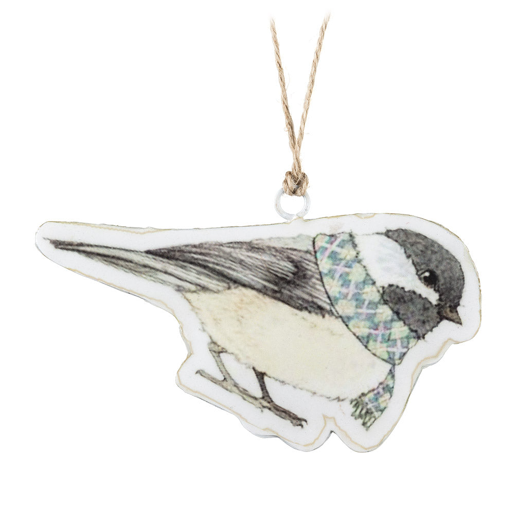 Chickadee Ornament 6"