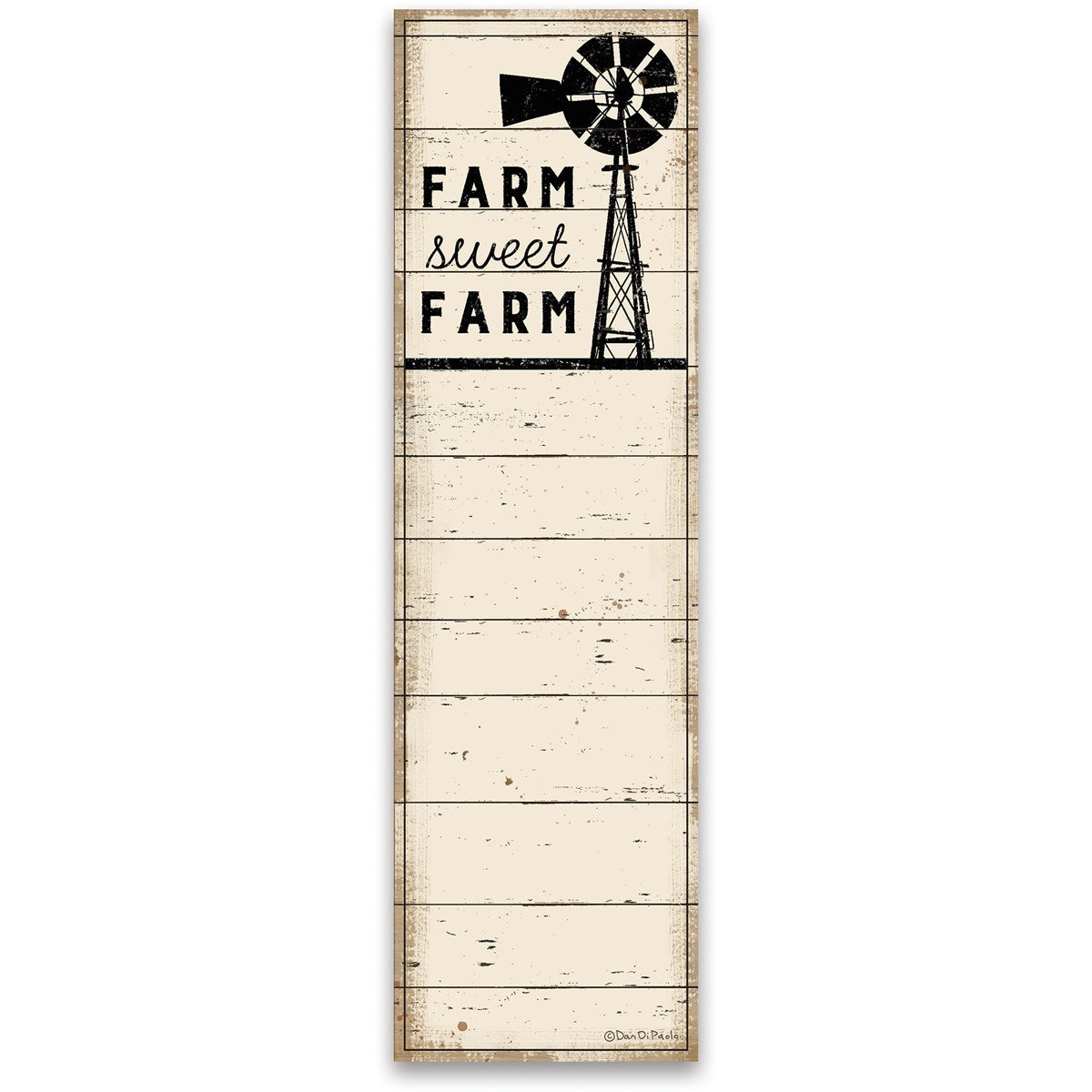 FARM SWEET FARM LIST PAD