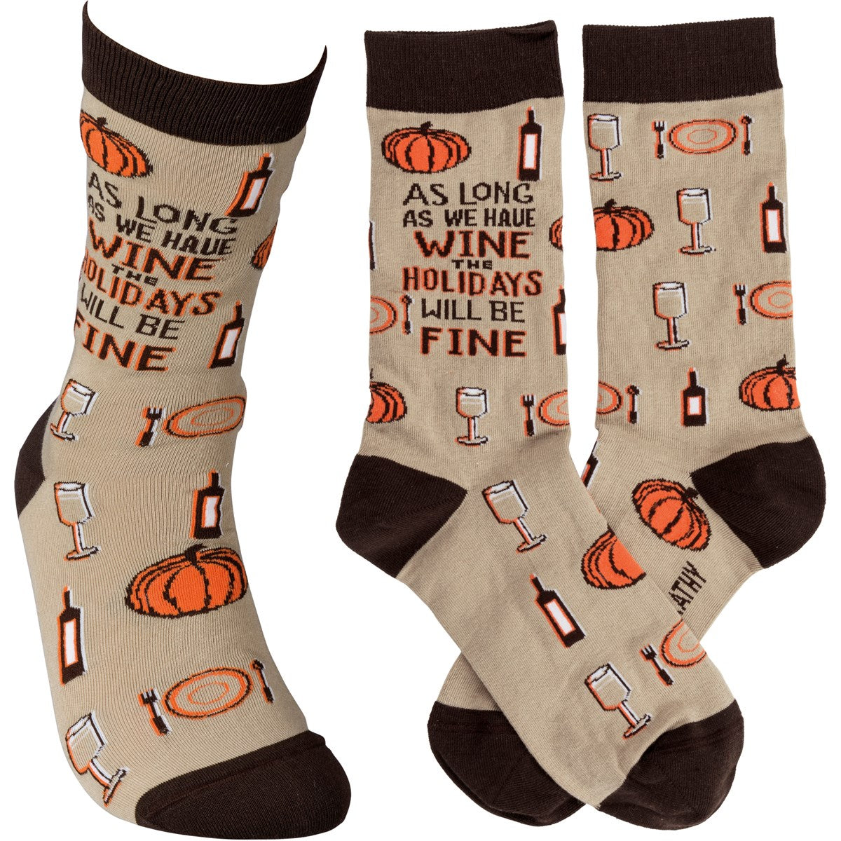 Wine For Holidays SOCKS
