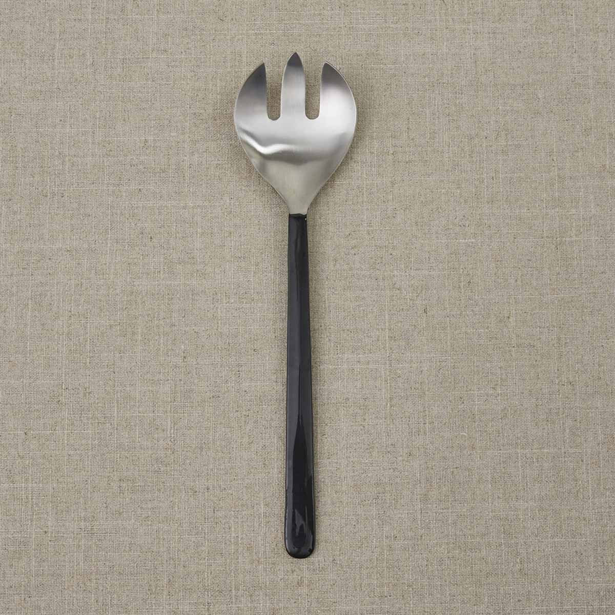 Black Handled Serving Fork