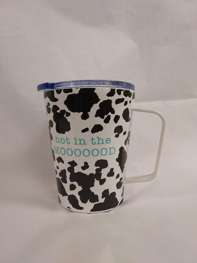 Cow Mood Stainless Coffee Mug