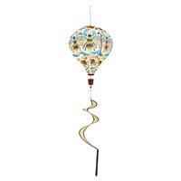 Bee Burlap Balloon Spinner