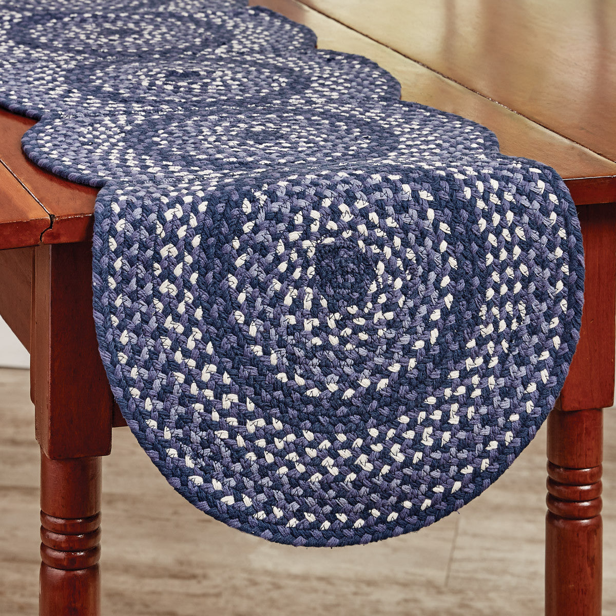 Bluestone Braided Runner 15X54