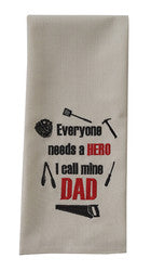 Dad Hero Towel 18X28