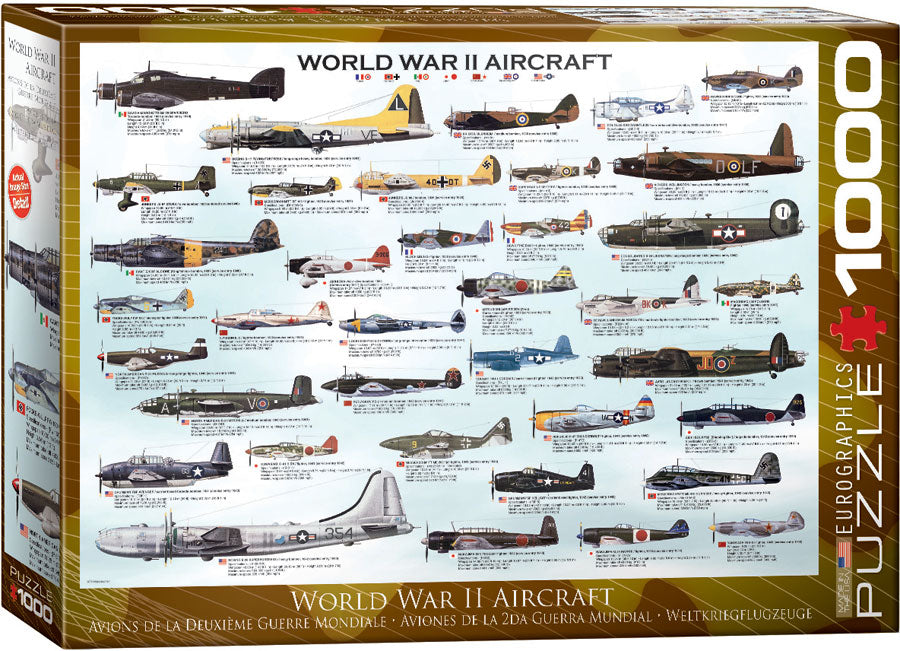 1000PC WWII AIRCRAFT PUZZLE