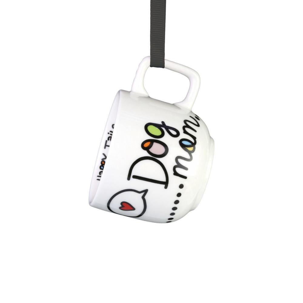 DOG MOM MINI MUG ORNAMENT