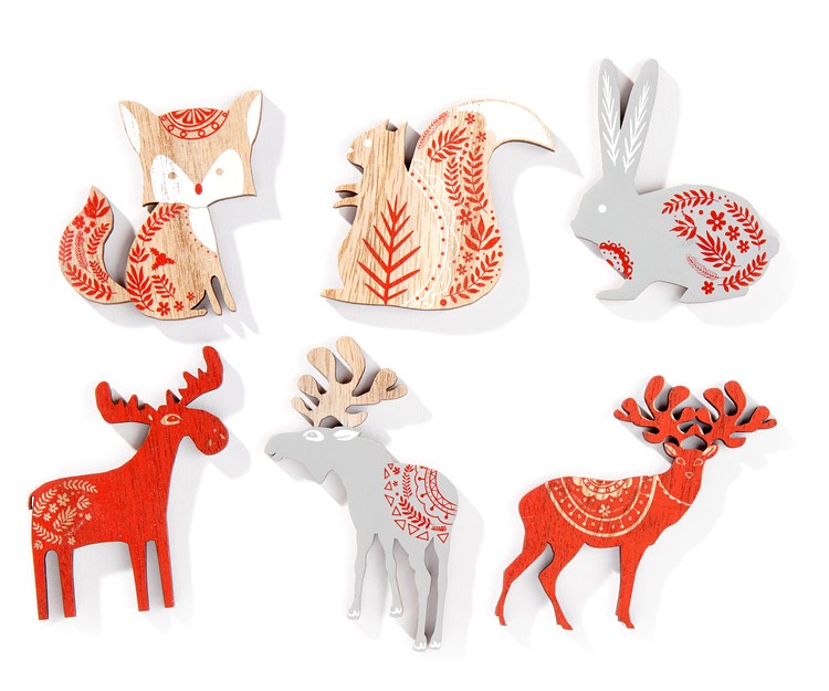 Wooden Animal Ornament