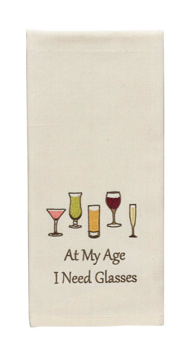 I Need Glasses Dishtowel