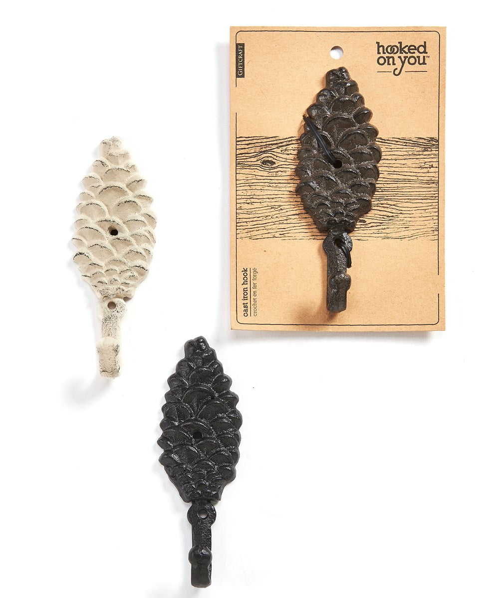 Pinecone Cast Iron Wall Hook