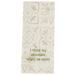 Carbs Dishtowel 18X28