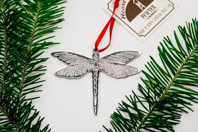 DRAGONFLY PEWTER ORNAMENT