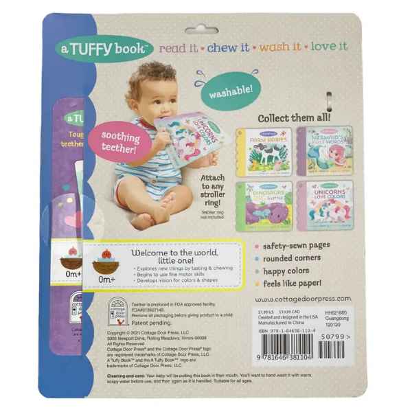 Unicorns Love Colors Tuffy Book