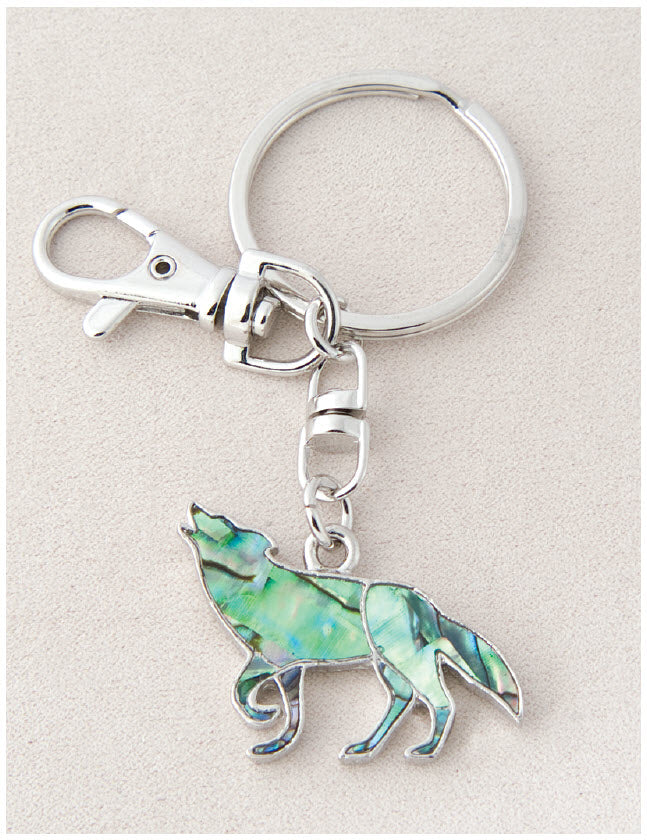 Wolf Keychain