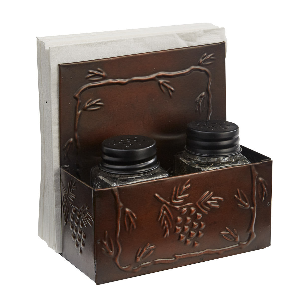 VALLEY PINE NAPKIN S/P HOLDER SET
