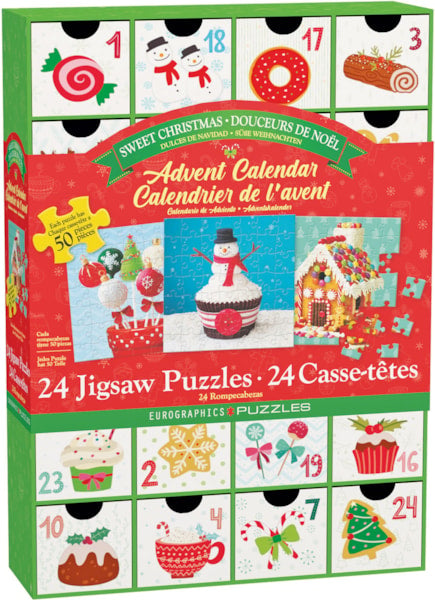 CHRISTMAS SWEET ADVENT PUZZLE SET