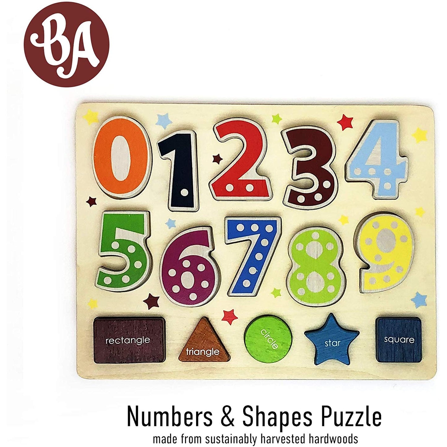 Number and Shape Toddler Puzzle