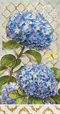 BLUE HYDRANGEA Guest Towel