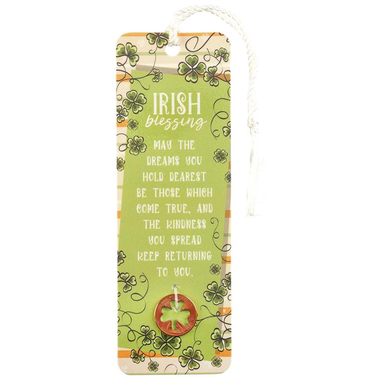 SHAMROCK COIN BOOKMARK
