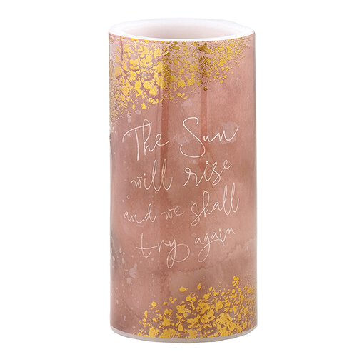 SUN WILL RISE 3X6 Led Candle