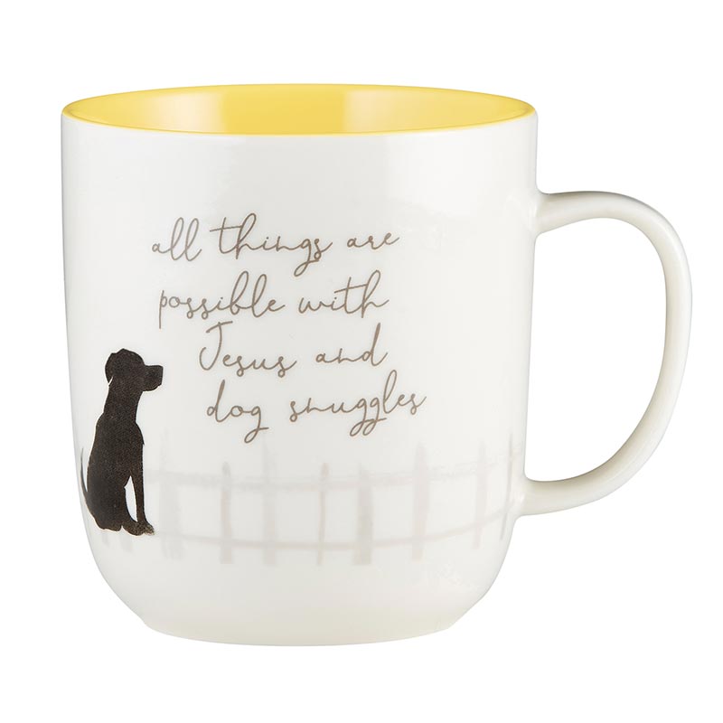 Dog Snuggles Mug