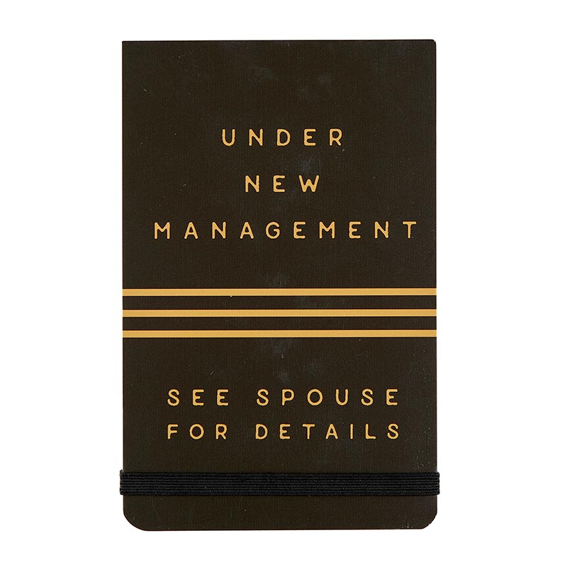 New Management Notepad 3X5
