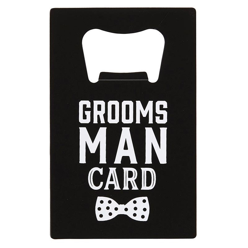 GROOM BOTTLE OPENER