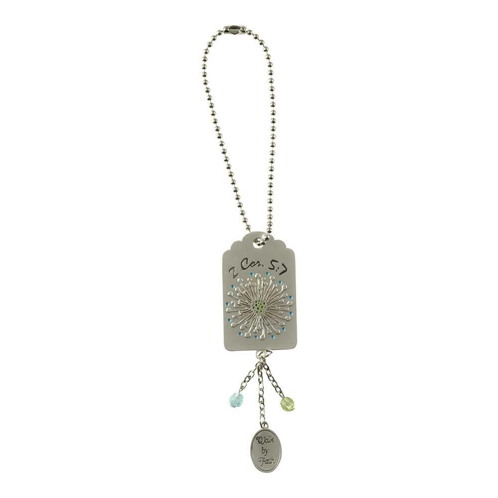 Walk By Faith Car Charm