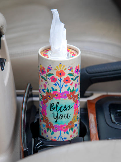 Bless You Car Tissues Pack of 3