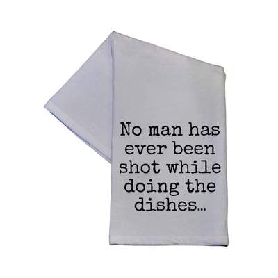 NO MAN HAS EVER TOWEL