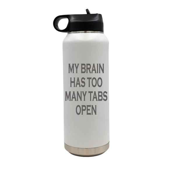 Too Many Tabs Open Insulated Bottle