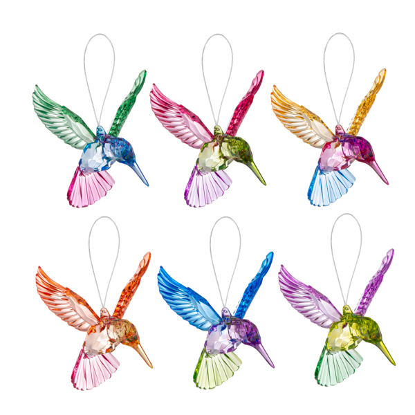 Assorted Acrylic Hummingbird