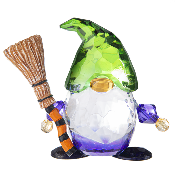 Broomstick Gnome Figurine