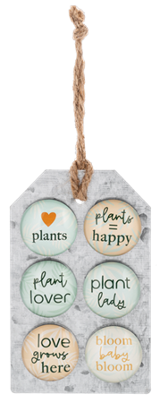PLANT LOVER MAGNET SET