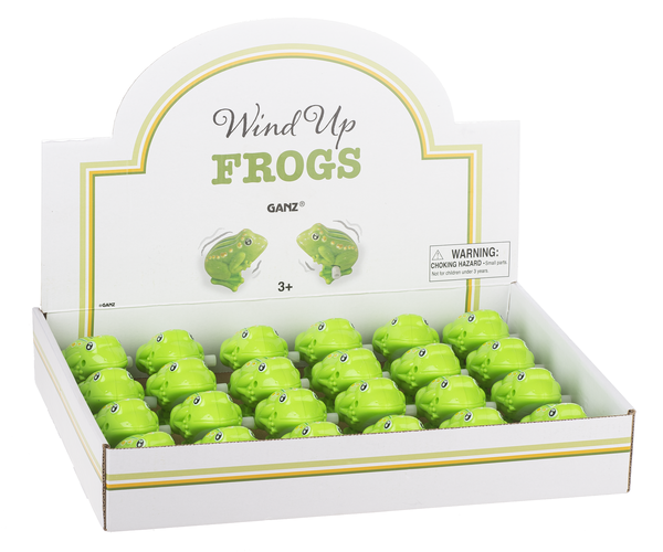 Wind Up Hopping Frog