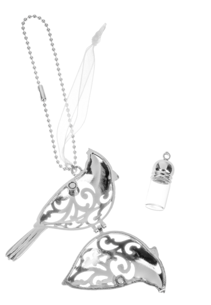 Cardinal Charm With Urn