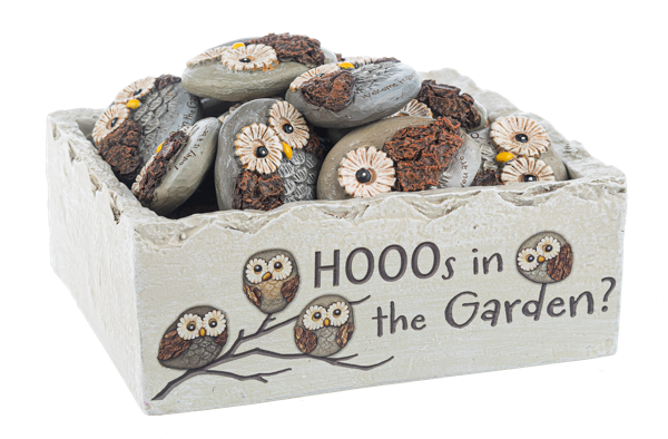 Hooos in the Garden Pocket Rock