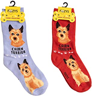Red CAIRN TERRIER Socks