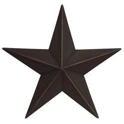 12" Barn Star BLACK