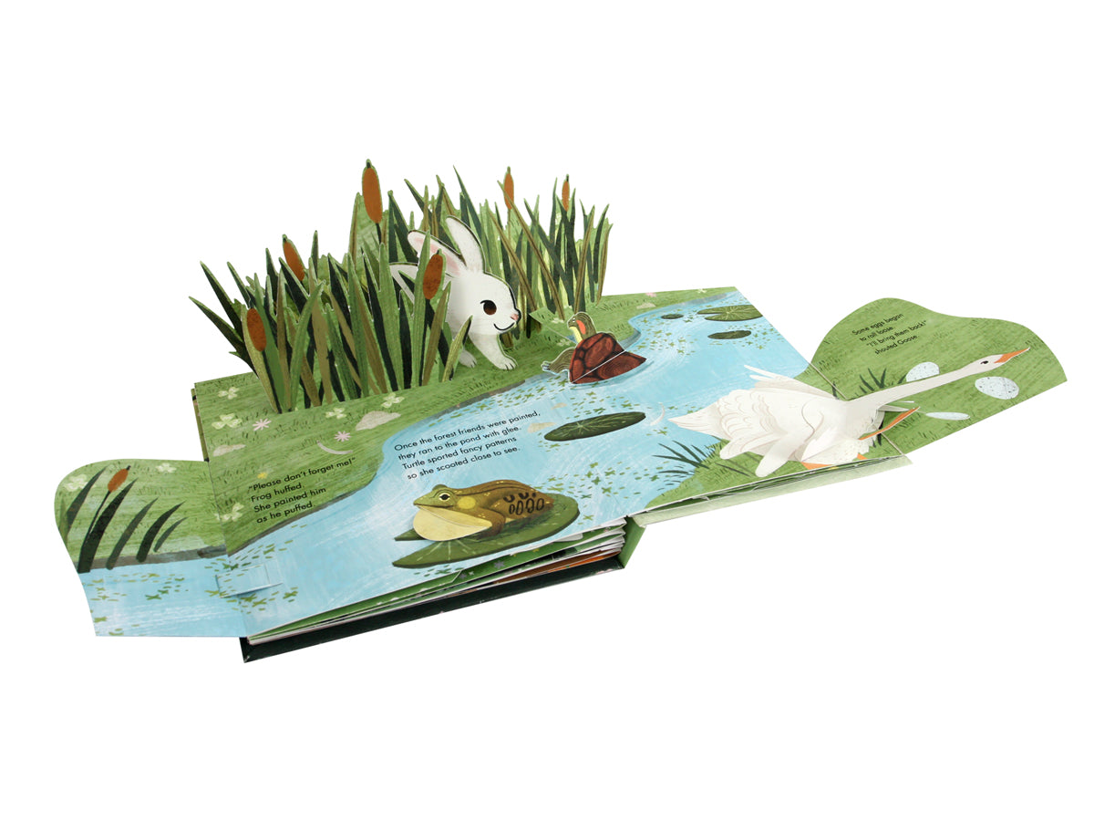 Woodland Painting Party Easter Pop Up Book