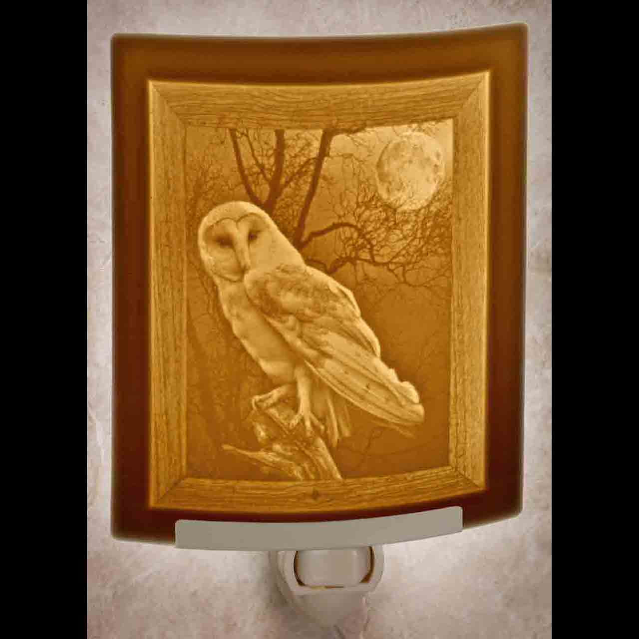 Curved Owl Nightlight