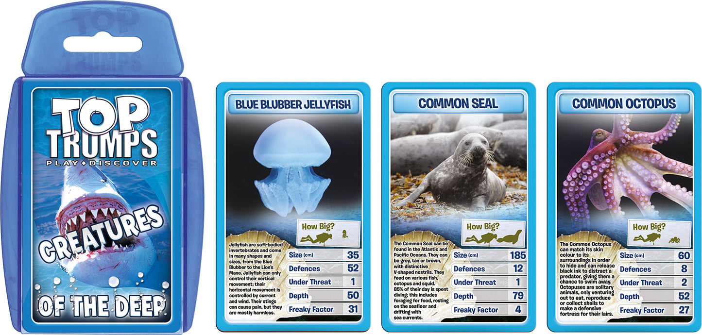 Creatures of the Deep Top Trumps