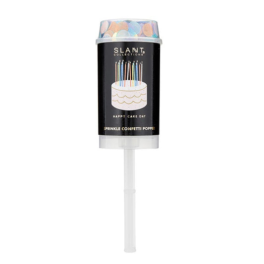 Happy Cake Day Confetti Party Popper