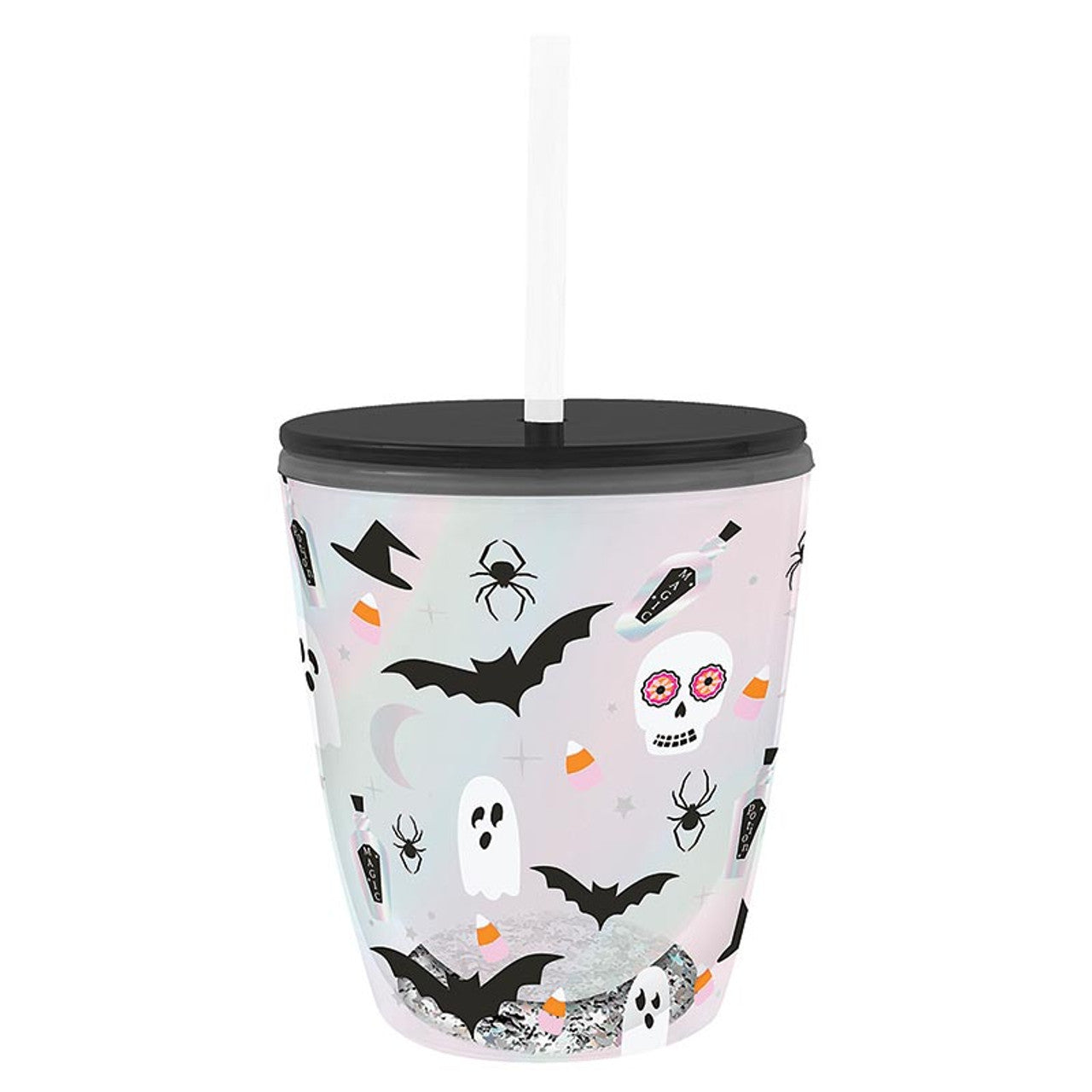Halloween 10OZ With Straw