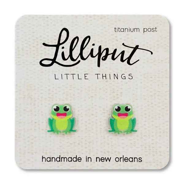 Frog Earrings