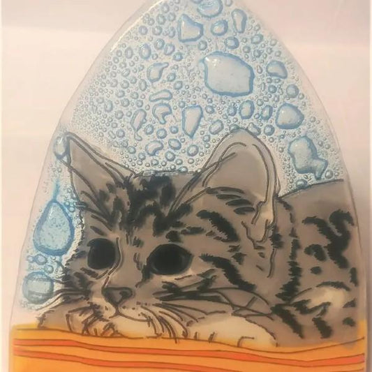Cat Glass Nightlight
