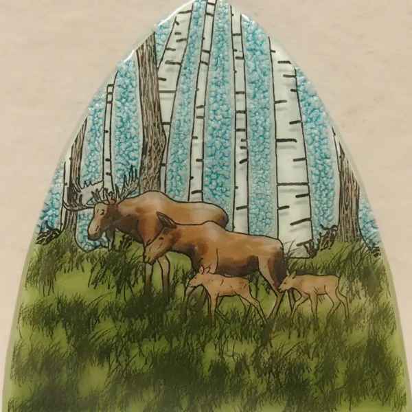 Moose Glass Nightlight