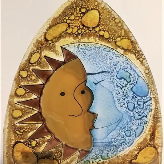 Sun & Moon Glass Nightlight