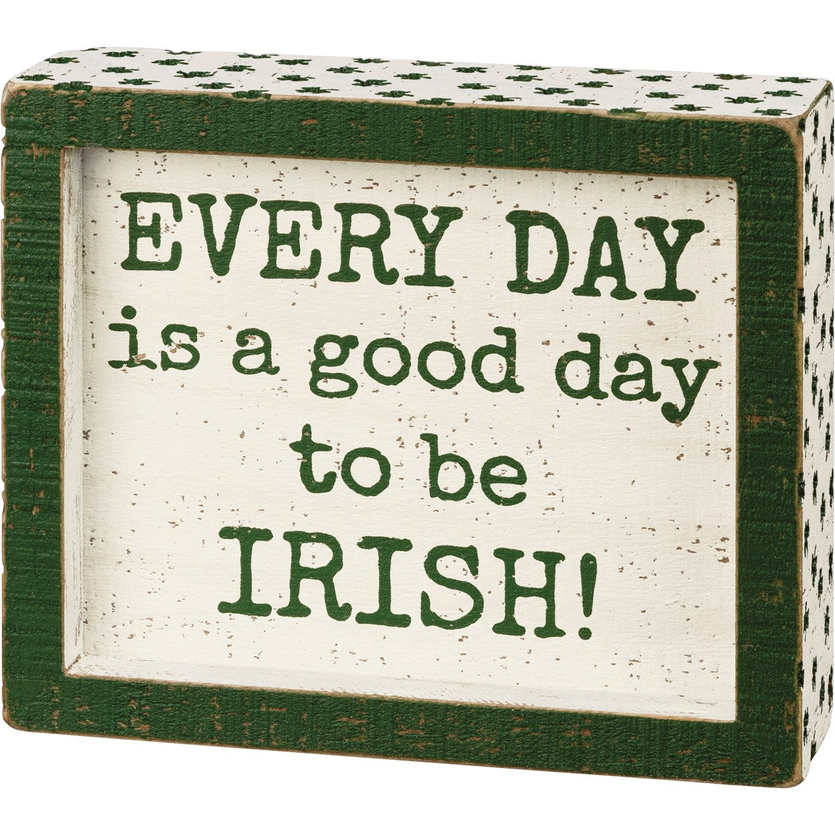 Be Irish Inset Box Sign