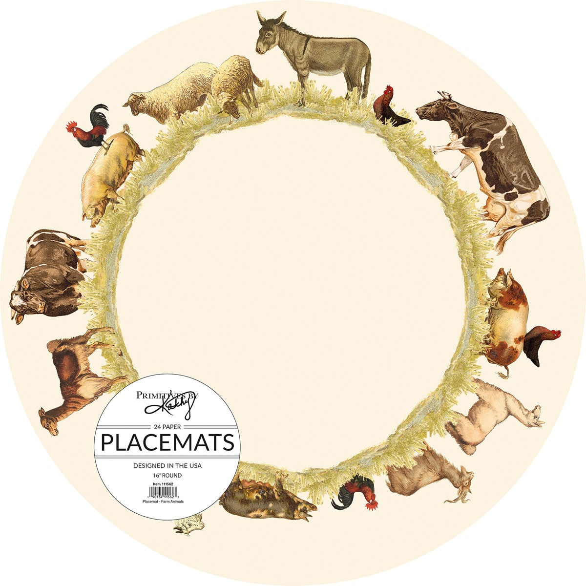 Farm Animals Placemats