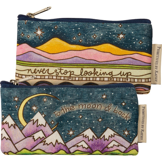 Looking Up Everything Pouch Set